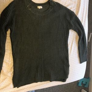 Dark green sweater!